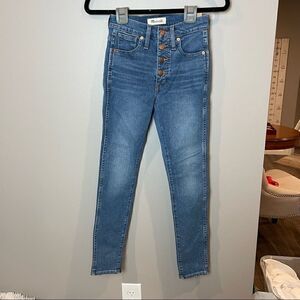 Madewell Jeans 10” High Rise Skinny 23P